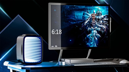 Холодильник для косметики и напитков Meyvel MD-04C3B-RGB